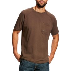 Ariat Rebar Cotton Strong T-Shirt - Moss