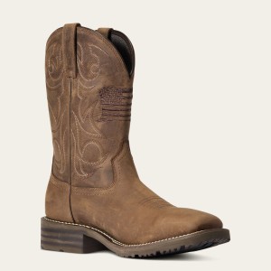 Ariat Hybrid Patriot Waterproof Western Boot