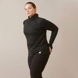 Ariat Rebar Gridwork Baselayer 1/4 Zip - Women's