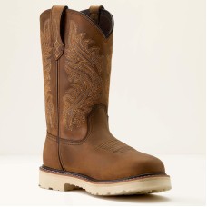 Ariat Activator Argo Round Toe Pull-On Work Boot