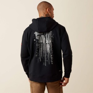 Ariat FR DuraStretch New Rig Life Full Zip Hoodie