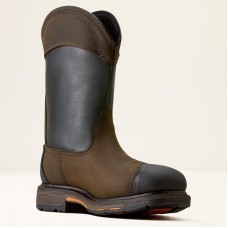 Ariat WorkHog Full Boar Pull-On Comp Toe Work Boot