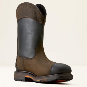 Ariat WorkHog Full Boar Pull-On Comp Toe Work Boot