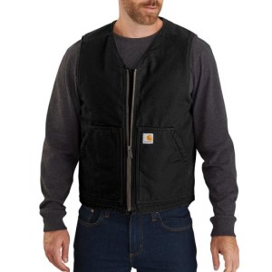 Carhartt 104394 -  Sherpa Lined Washed Duck Vest