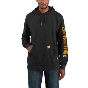 Carhartt FR 104505 - Force Logo-Sleeve Hooded Sweatshirt