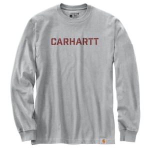 Carhartt 105951 - Long-Sleeve Logo Graphic T-Shirt