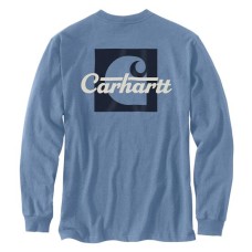 Carhartt 106040 - Long-Sleeve Script Graphic T-Shirt