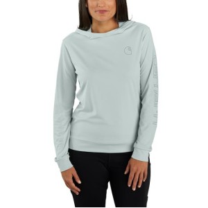 Carhartt Women's 106236 -  Force Sun Defender Hooded Long-Sleeve 