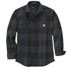 Carhartt 106356 - Heavyweight Flannel Shirt - Black