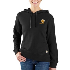 Carhartt Women's 106479 - TENCEL Fiber Series Hooded Sweatshirt - Black