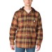 Carhartt 107011 - Rugged Flex Flannel Fleece Lined Hooded Shirt Jacket
