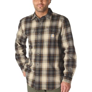 Carhartt 107013 - Heavyweight Flannel Plaid Shirt