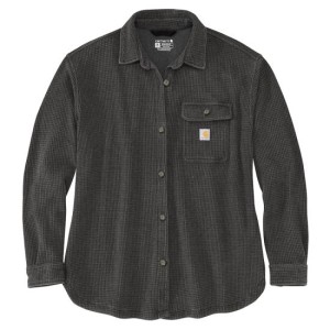 Carhartt Women's 107134 - Oversized-Fit Waffle Knit Shirt