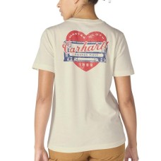 Carhartt Women's Irvine Relaxed Heritage Heart T-Shirt