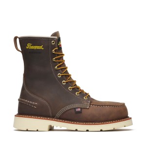 Thorogood 1957 Series – 8″ Crazy Horse Steel Moc Toe Work Boot