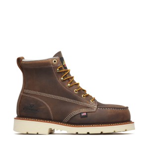 Thorogood American Heritage 6″ Trail Crazyhorse Safety Toe Moc Toe