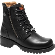 Harley-Davidson Women's Asher 5.5-Inch Black Leather Motorcycle Boot