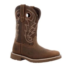 Georgia Boot Core 37 Western 11" Steel Toe Pull-On Work Boot