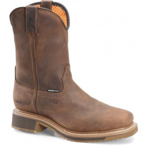 Carolina Anchor 10" Waterproof Comp Square Toe Roper Boot