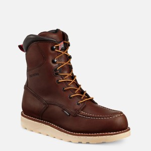 Red Wing Traction Tred 8" Waterproof Comp Toe Safety Boot