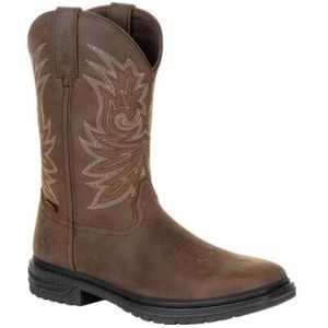 Rocky Worksmart 11" Comp Toe Waterproof Western Boot