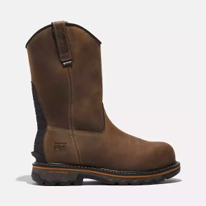 Timberland True Grit Pull On Composite Toe Waterproof Work Boot