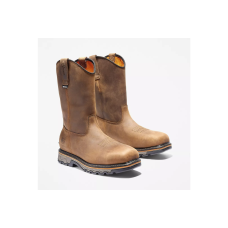 Timberland PRO True Grit Pull On Composite Toe Waterproof Work Boot - Brown