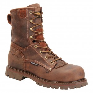 Carolina 8" Waterproof EH Leather Work Boot