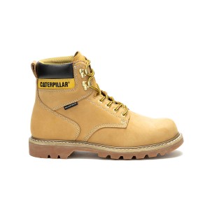 Caterpillar Second Shift Waterproof Work Boot - Honey Reset