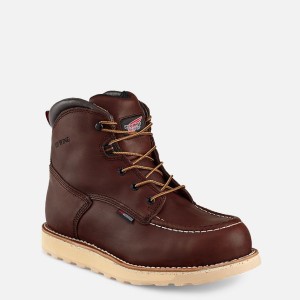 Red Wing Traction Tread 6" Waterproof Soft Toe Boot