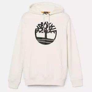 Timberland Casual Tree Logo Hoodie - White